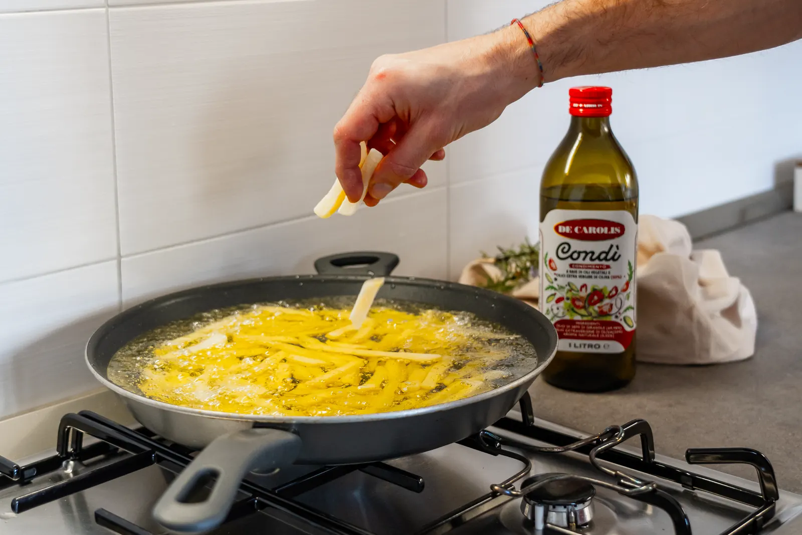 Pasta in padella con Condì